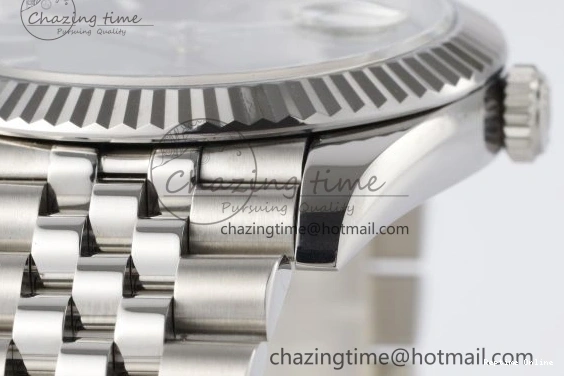 0408 Tailored DateJust 41 126334 NTF 1:1 Best Edition 904L Steel Green Stick Dial on Jubilee Bracelet VR 2155